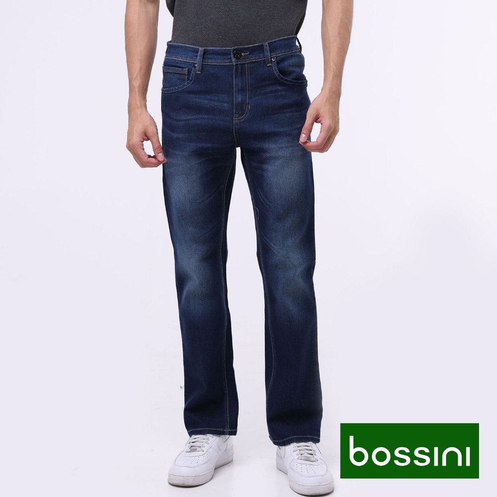 Bossini Denim Long Pants Regular Fit BSB02-0035 | Shopee Philippines