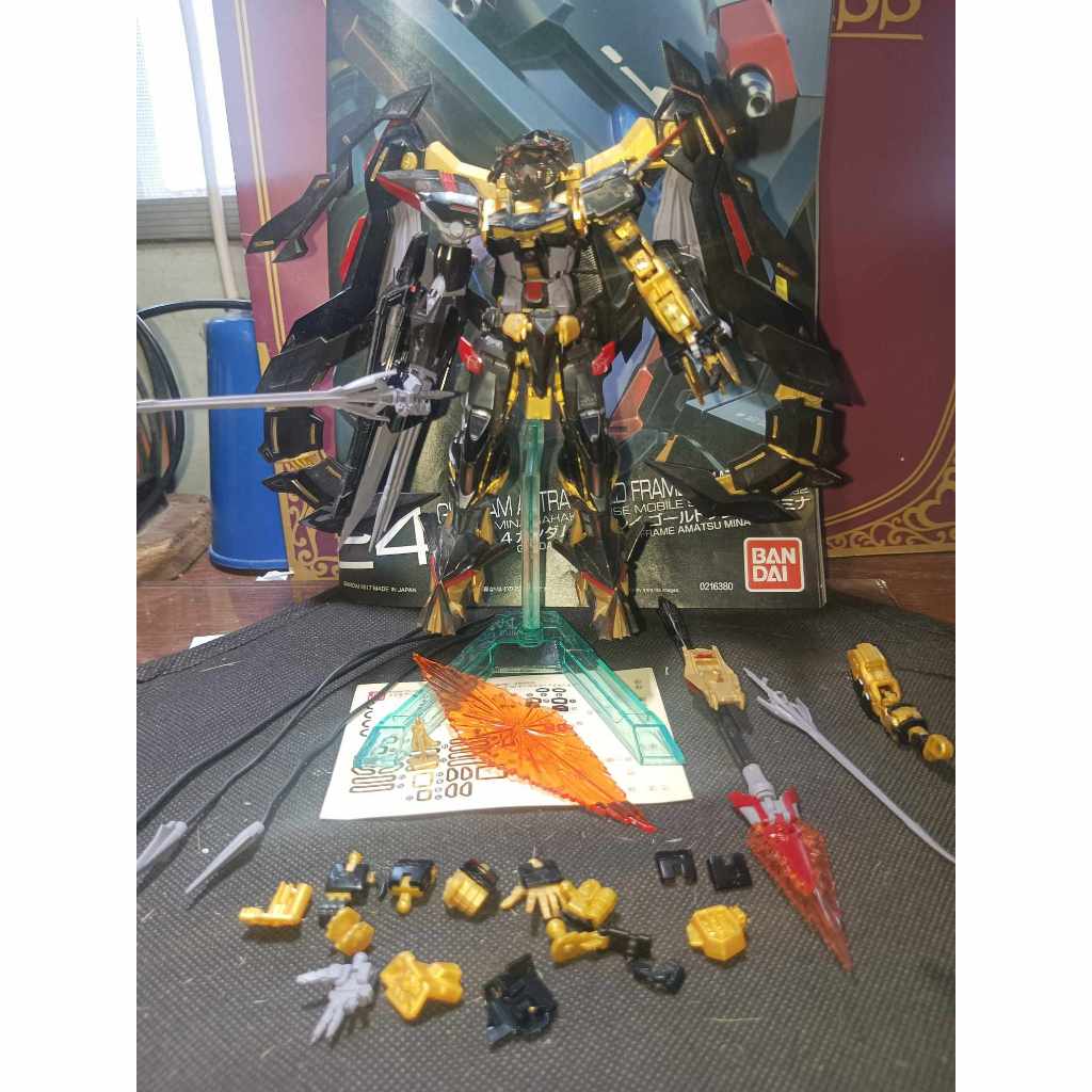 Kit Modèle Gundam Gunpla RG 1/144 - Gundam Astray Goldframe Amatsu Mina - Neuf Sous Blister