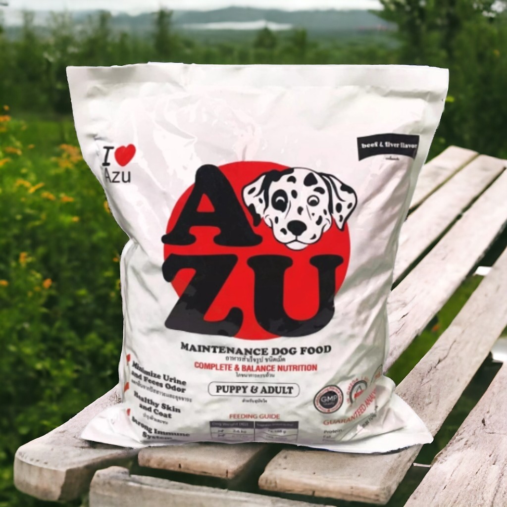 1kg AZU Dog Food Nutritious Dog Meals for Puppies Adults