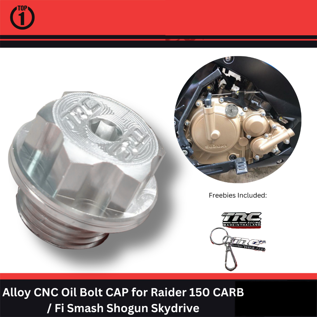 Top1 Racing TRC Raider 150 CARB / Fi Smash Shogun Skydrive Alloy CNC ...