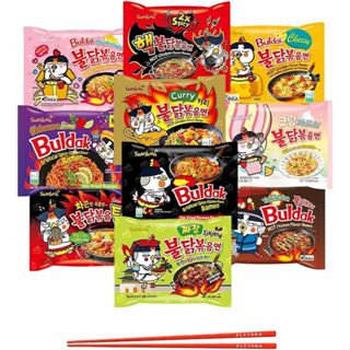 SAMYANG BULDAK SPICY FIRE KOREAN RAMEN NOODLES ALL FLAVORS | Shopee ...