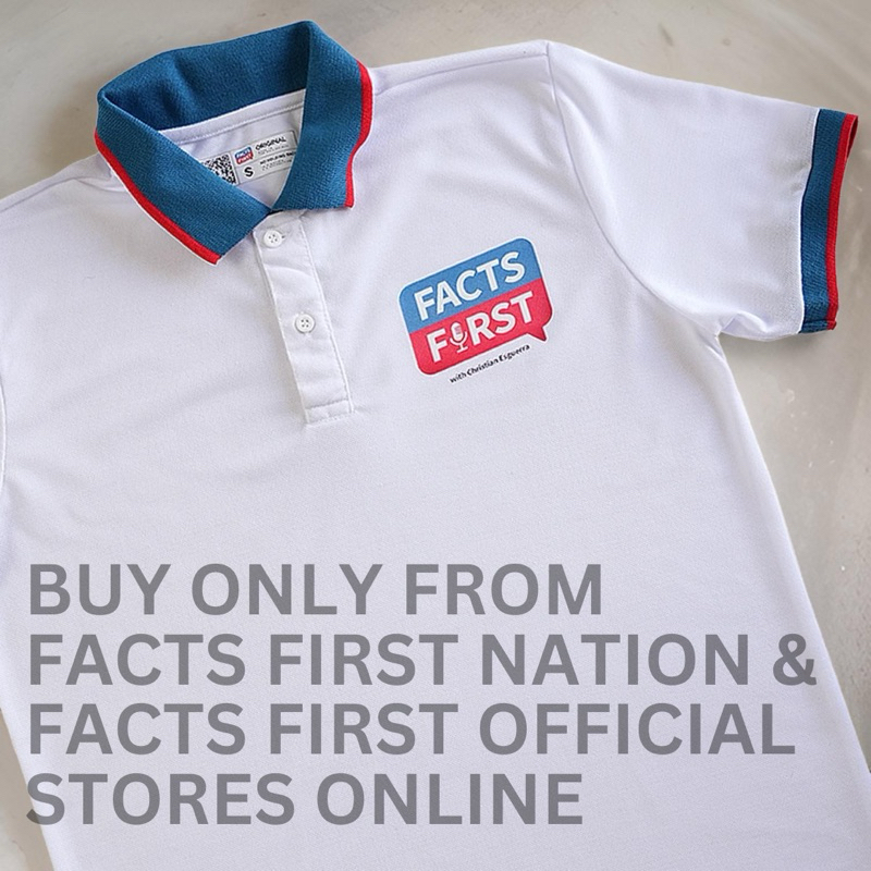 Facts First PREMIUM POLO Shirt [WHITE] | Shopee Philippines