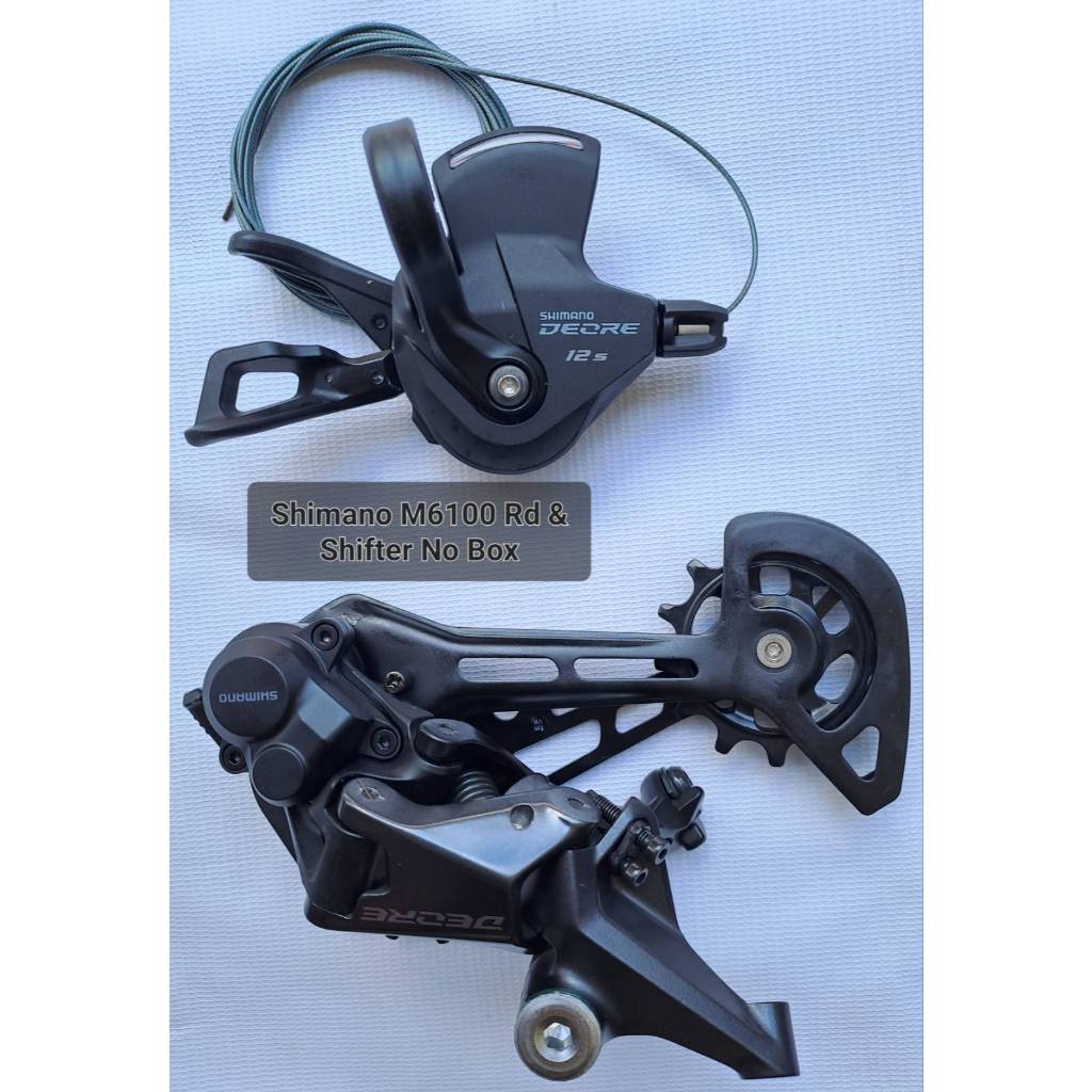 SHIMANO DEORE M6100 RD & SHIFTER NO BOX! | Shopee Philippines
