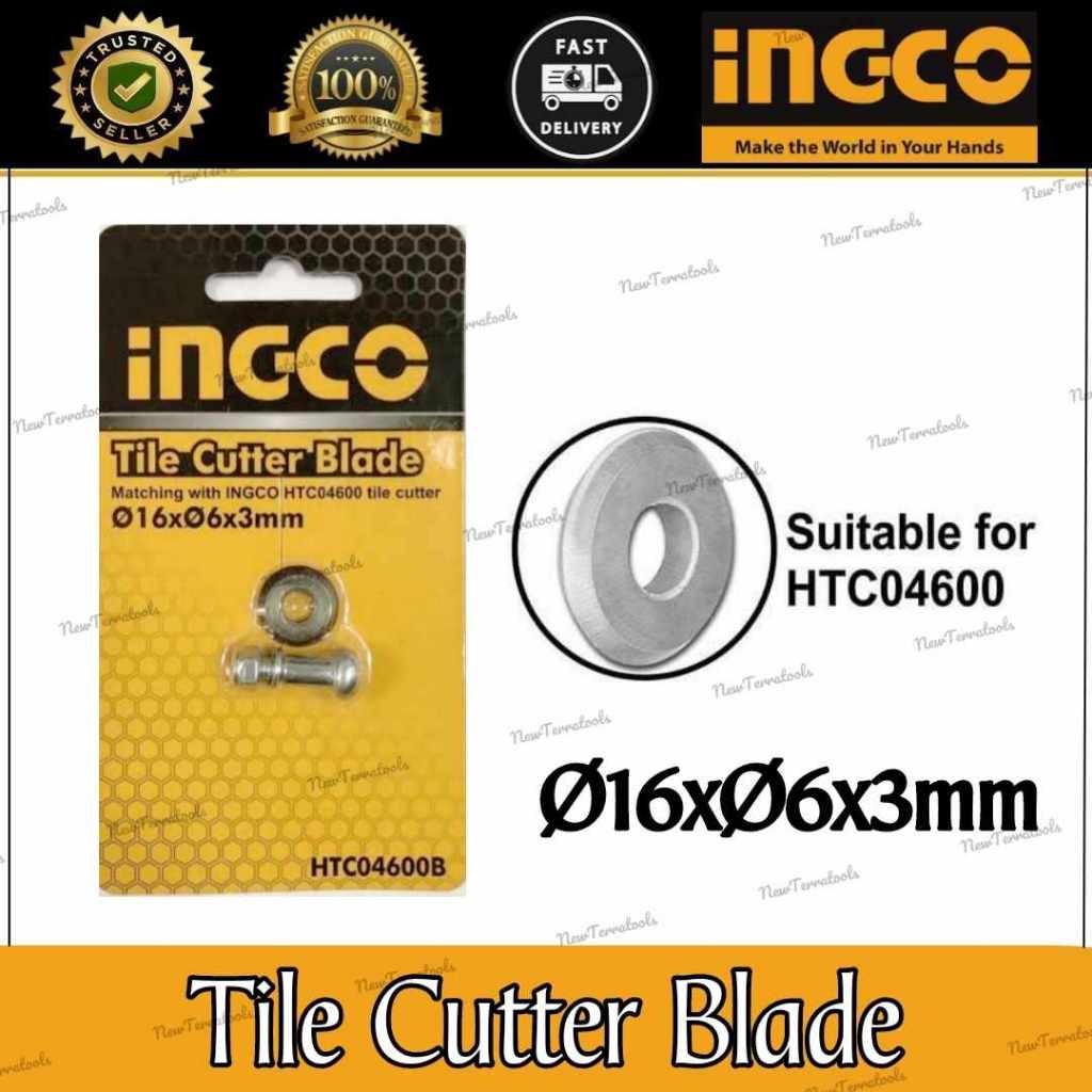 INGCO Tile Cutter Blade HTC04600B Shopee Philippines