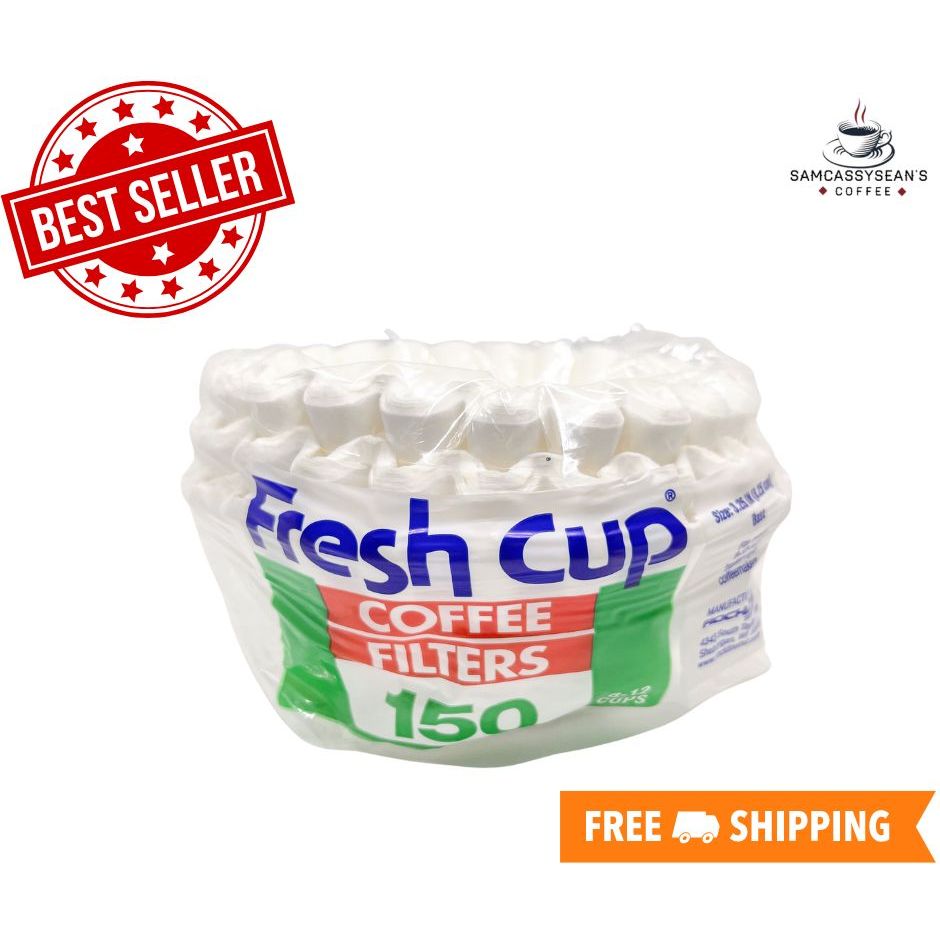 Fresh Cup Coffee Filters Elevate Your Brews with 150 Basket Style