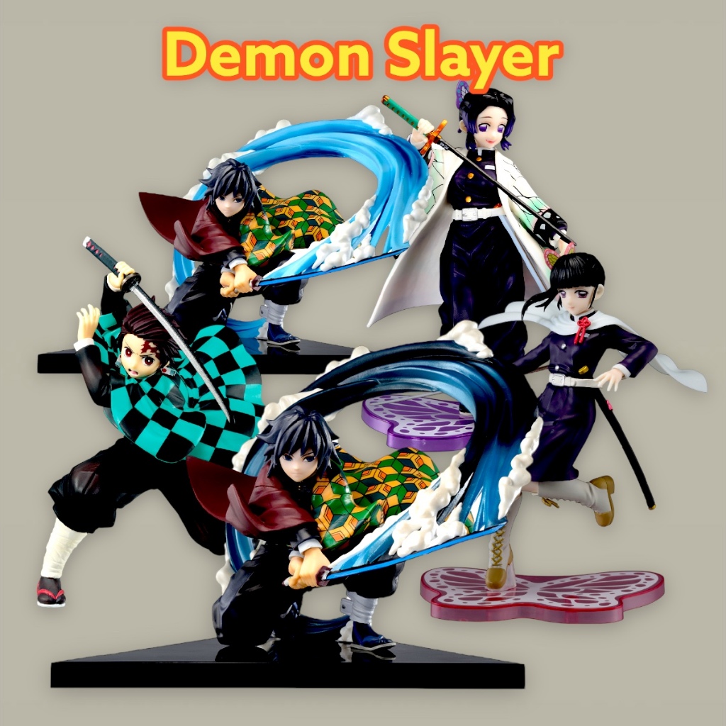 Demon Slayer Giyu, Shinobu, Tanjiro, Kanao Ichiban Kuji Action figure ...