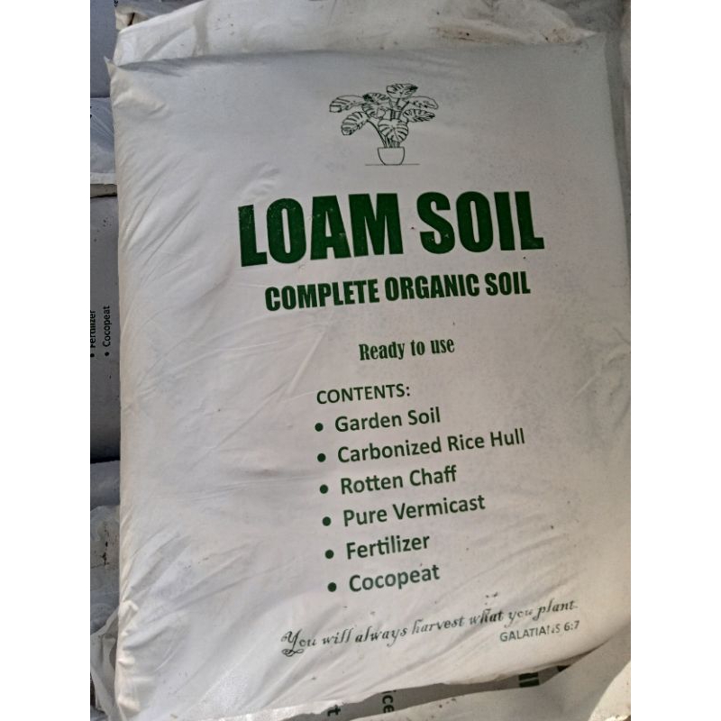 8 Kilos Loam Soil Organic Soil Lupa (checkout Max Of 3 Sacks/bags ...