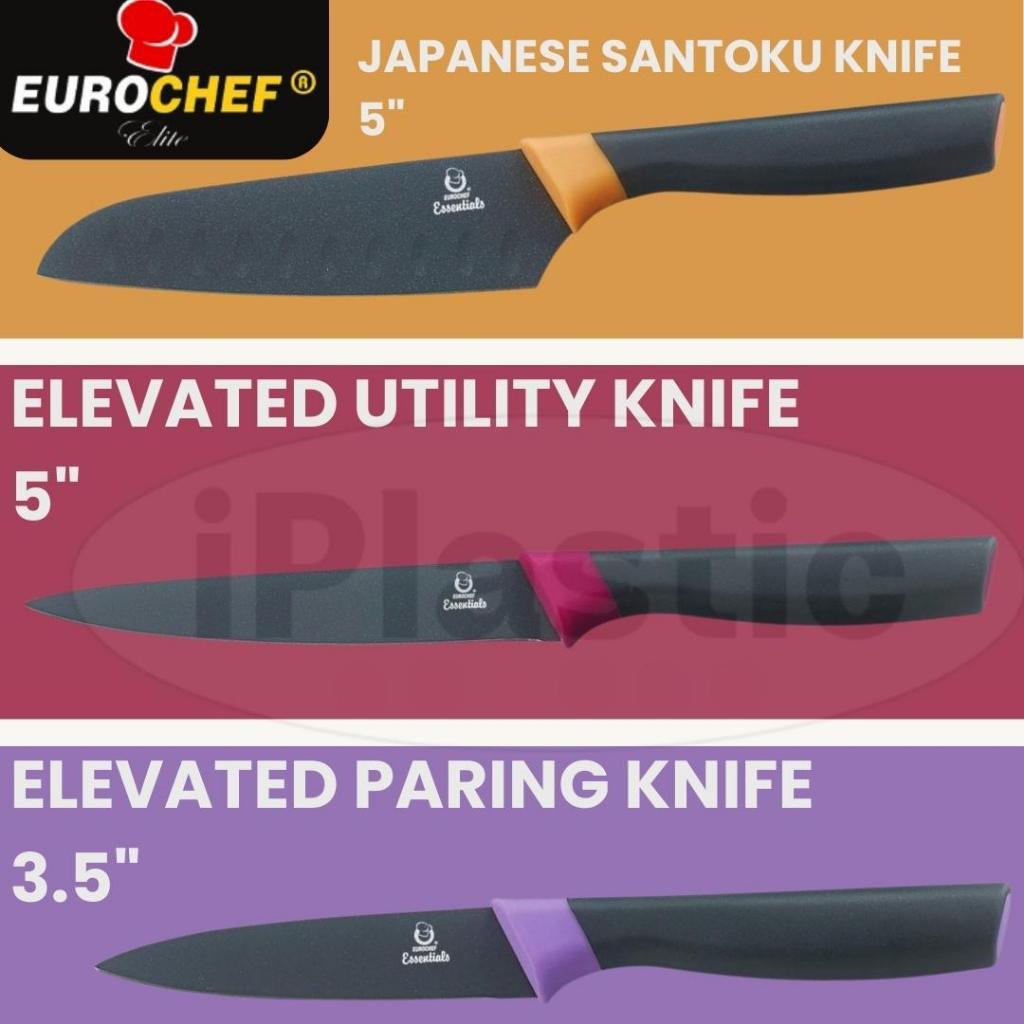iPlastic. Eurochef Kitchen Knife carbon steel 5 inch heavy duty ...