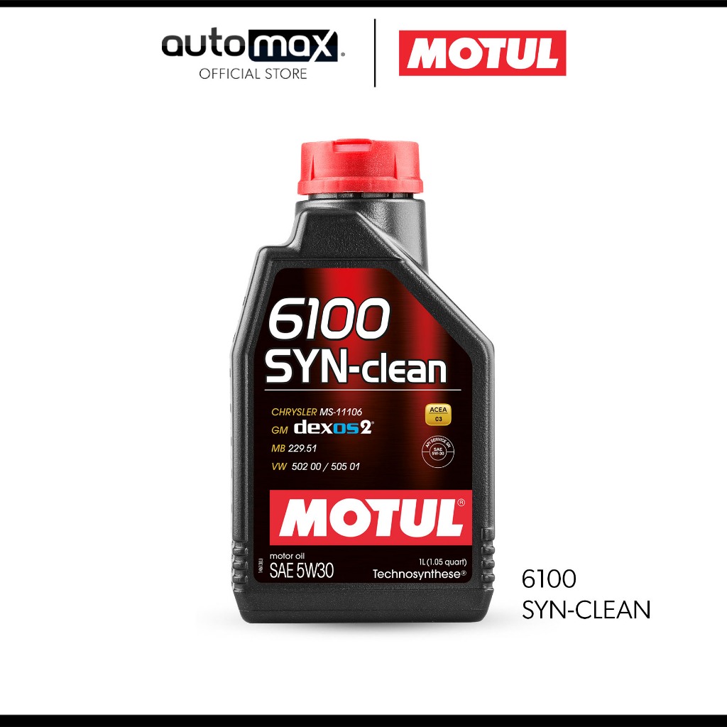 MOTUL 6100 SAVE-nergy | SYN-clean 5W30 Fully Synthetic Engine Oil ...