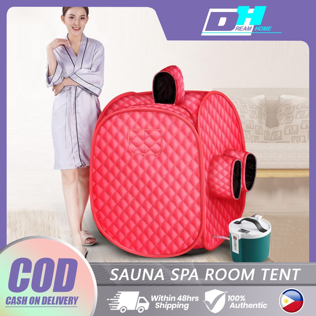 Sauna Tent Portable Steam Bath Lose Weight Detox Therapy Steam Fold Sauna Cabin Suob 9 SPEED ...