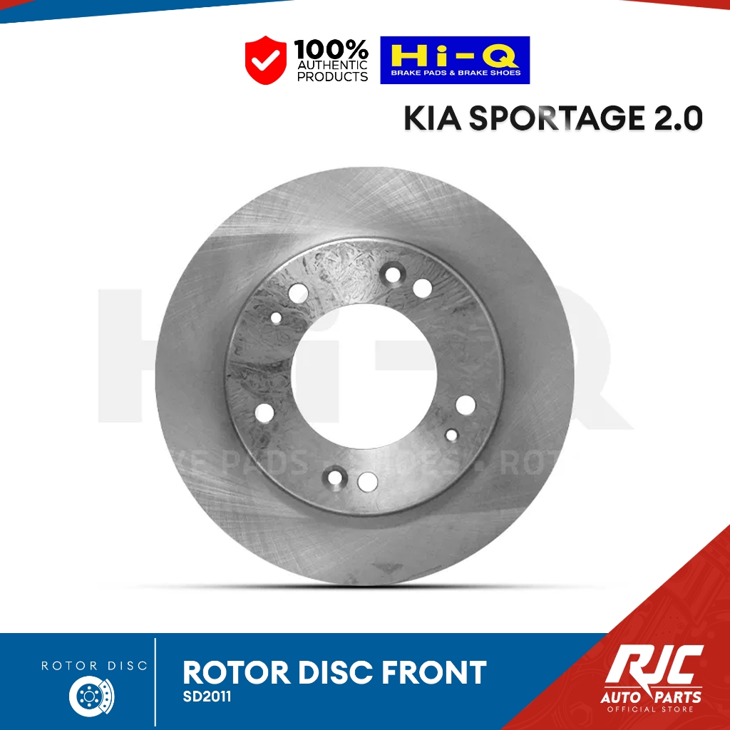 HIQ ROTOR DISC KIA SPORTAGE 2.0 FRONT SD2019 1pc Shopee Philippines