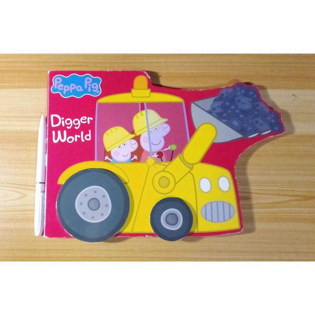 (Pre-Loved) Peppa Pig: Digger World by Neville Astley (BB) | Shopee ...