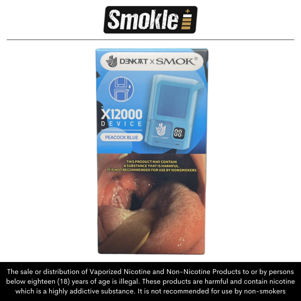 Spaceman x Smok X12000 Vape Device (pods sold separately) | Shopee ...