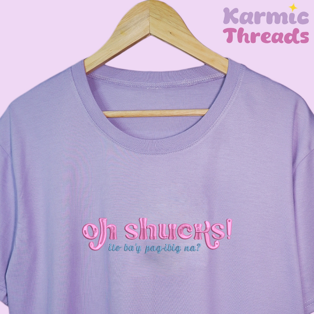 Embroidered BINI Oh Shucks Ito Ba'y Pag-ibig Na Tshirt (BINI) | Shopee ...