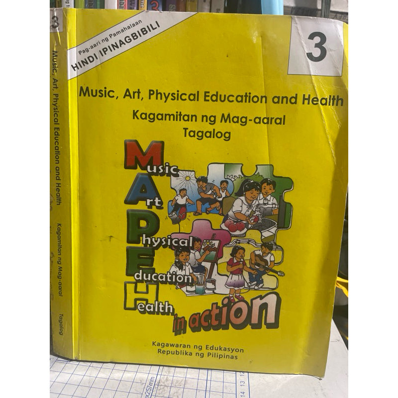Mapeh in Action 3 Tagalog Music Art Physical Education and Health
