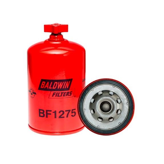 GENUINE Baldwin BF1275 Heavy Duty Fuel Filter HD (for Equipment with ...