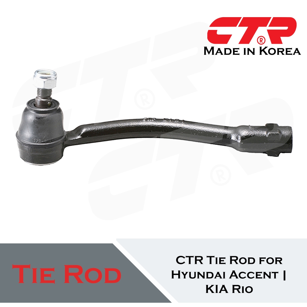 CTR (2pcs) Tie Rod for Hyundai Accent 2011-2020 | KIA Rio 2011-2017 ...