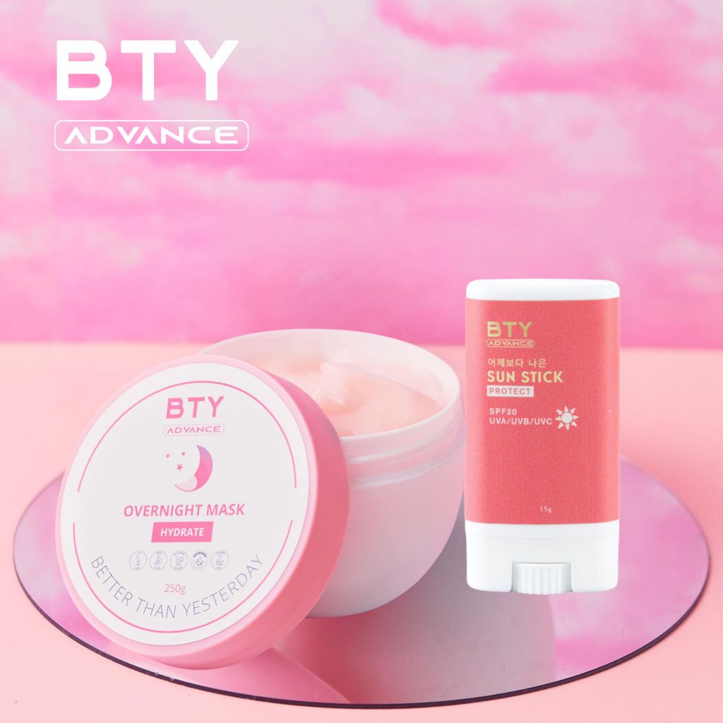 BTY Night & Day Set | Overnight Hydration & Daily Sun Protection (OM ...