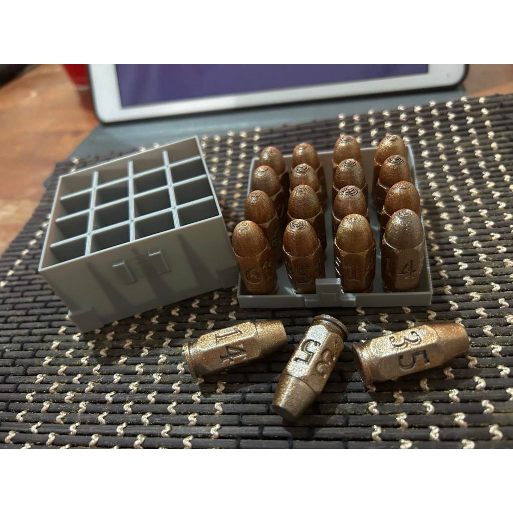 Bullet Dice For Tabletop, Wargaming, D&D, etc. (Please Read Description ...