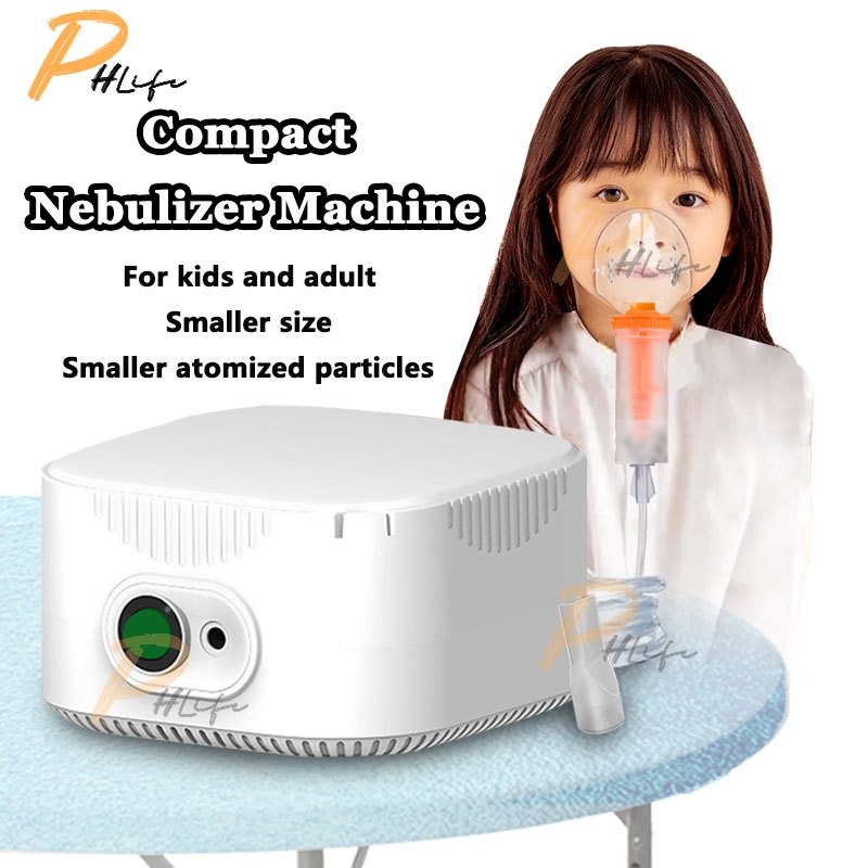Phlife Compact Nebulizer For Asthma Heavy Duty Nebulizer Machine for ...