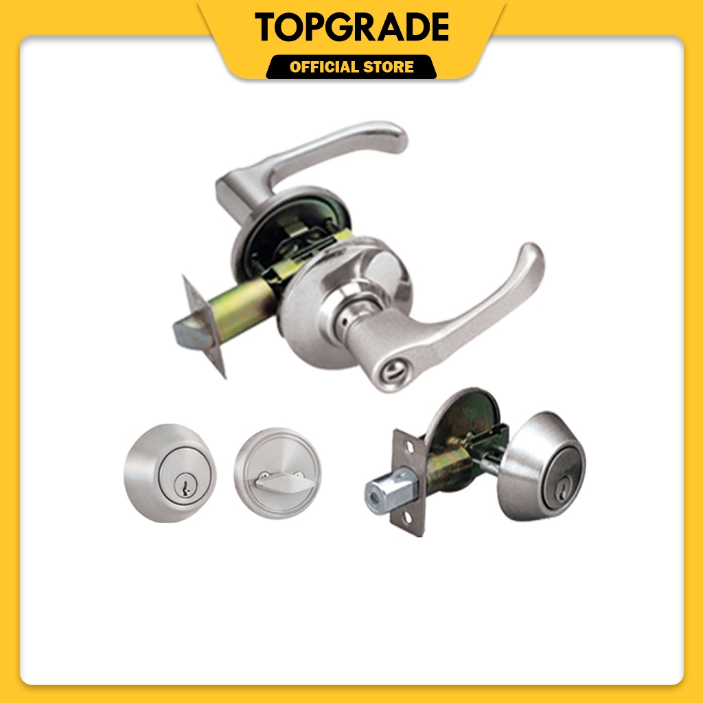 TOPGRADE TLCCL501-CP Combo Lockset (TLTL230CP+TLDB301CP) | Shopee ...