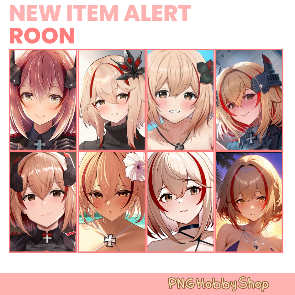 Roon Azur Lane Anime Photocard and Keychain - PNG Hobby Shop | Shopee ...
