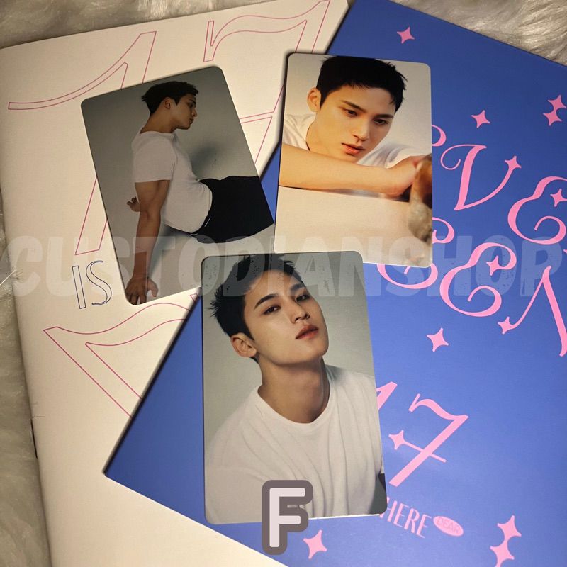 SEVENTEEN HERE DEAR盤 バインダー MINGYU MINGYU SEVENTEEN 17 IS RIGHT HERE DEAR ver. Binder + Concept card