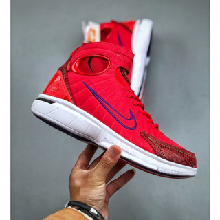 Nike Air Zoom HUARACHE 2K4 High Cut Basketball Shoes Casual Sneakers for Men Women Sport Shoe Red