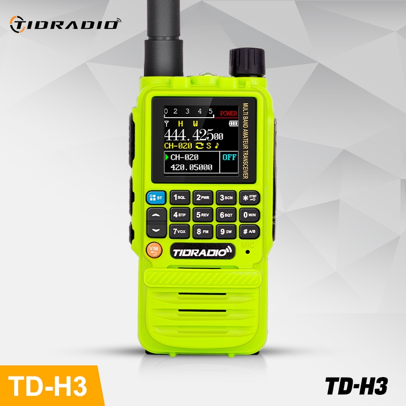 TIDRADIO TDH3 Two Way Radio USBC Programming & Charging,Walkie