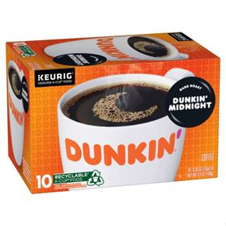 Dunkin Midnight Dark Roast Keurig K Cup Coffee Pods Box of 10 K cups Shopee Philippines