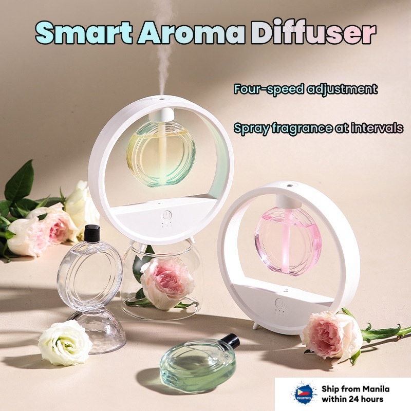 Smart Aroma Diffuser Rechargeable Essential Oil Humidifier Machine ...