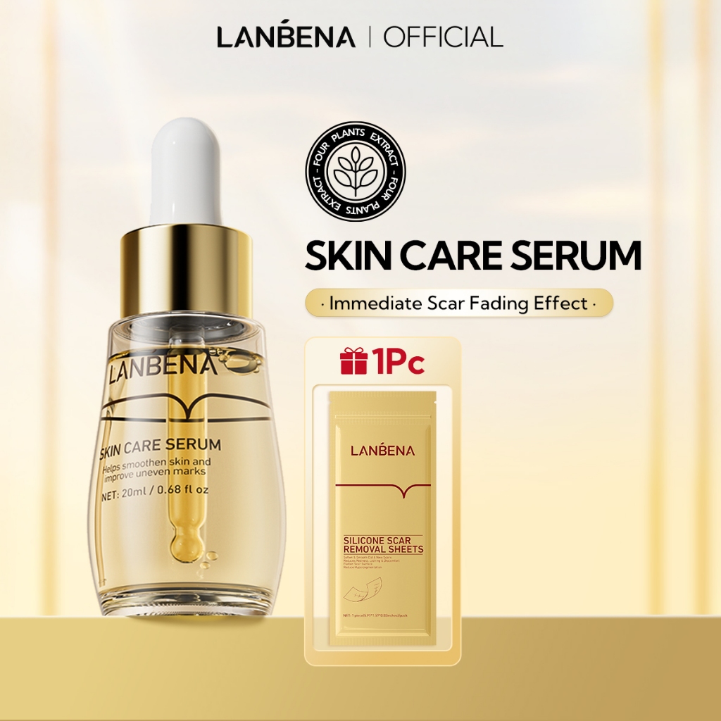 Lanbena Scar Removal Serum Stretch Marks Whitening Cream Skin Care 20ml 