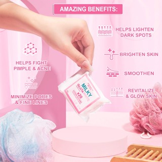 MILKY GLUTA WHITE X20 EXTREME WHITENING & SCAR REMOVER SOAP PEKLAT BY ...