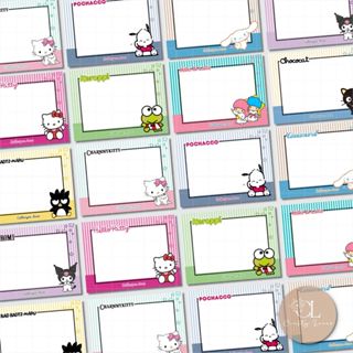 SANRIO CHARACTERS - Personalized / Customized Notecard / Gift Card ...