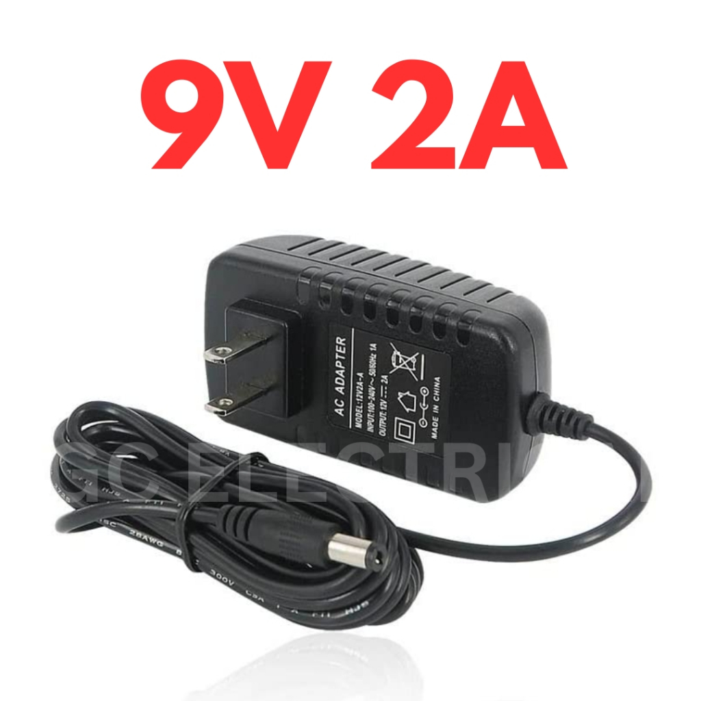 5V 9V 12V 2A AC/DC Adaptor Charger Power Supply for CCTV Security ...