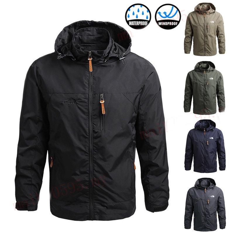 TNF Mens tactical jacket Outdoor Mountaineering waterproof Jackets