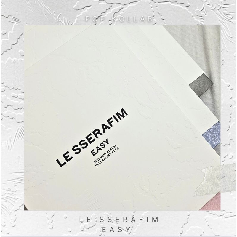 Le Sserafim Unsealed Easy Album Balmy Flex Featherly Lotus And