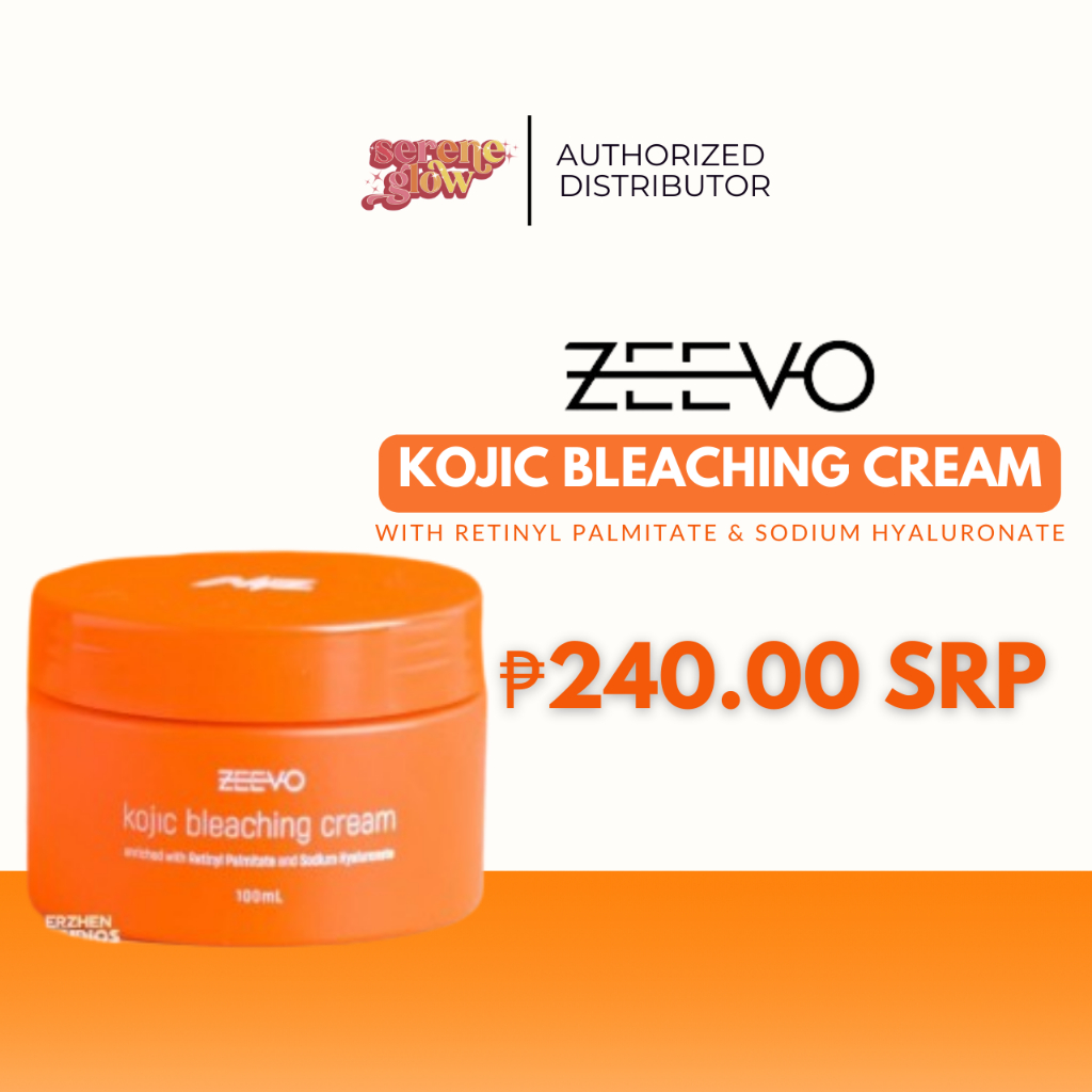 ZEEVO Kojic Bleaching Cream Whitening & Brightening Shopee Philippines