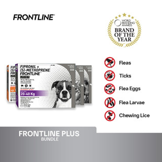 Frontline Plus For Dogs Anti Tick And Flea Spot-on Anti Itch Pulgas 