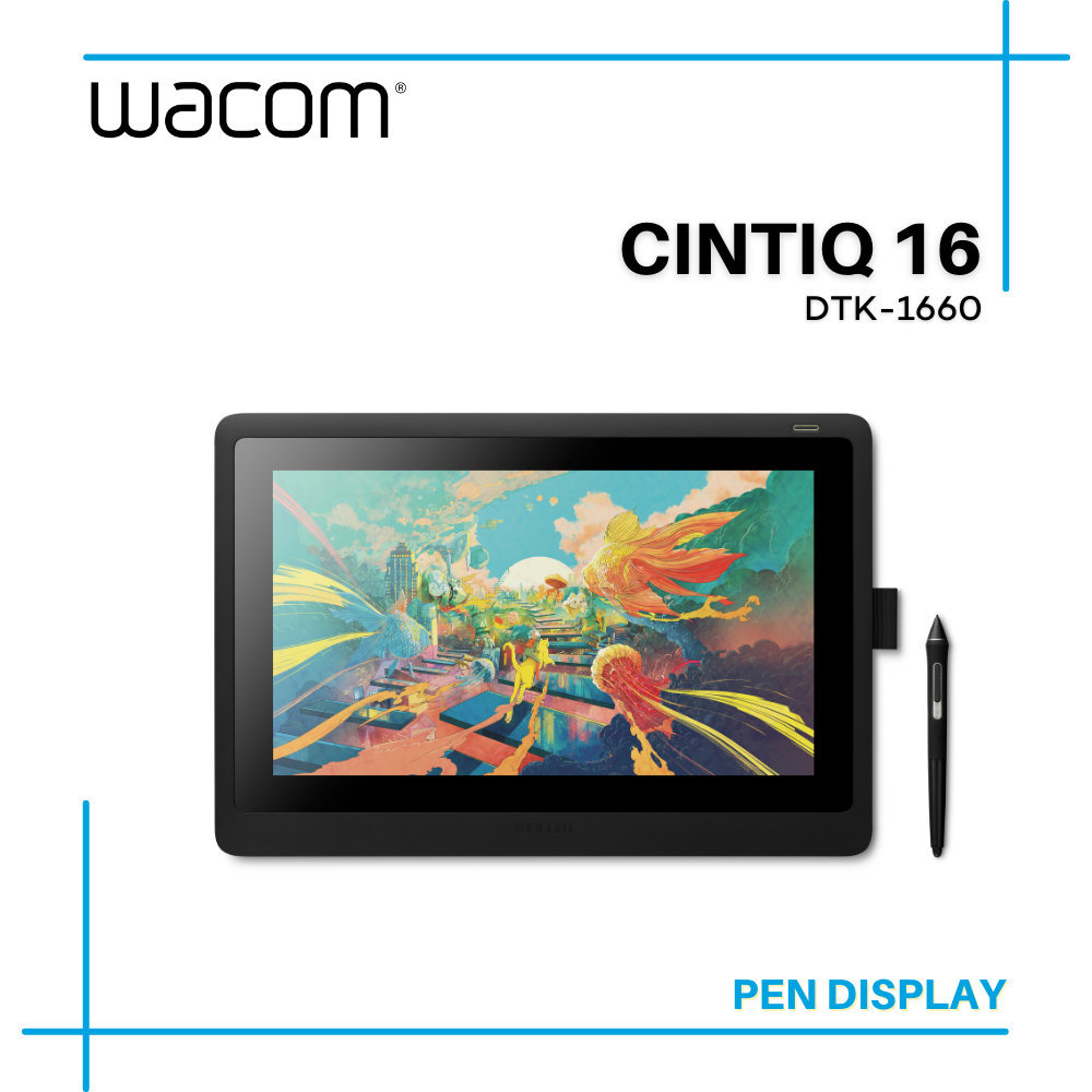 Wacom Cintiq 細長く 16 FHD DTK-1660/K1-DX