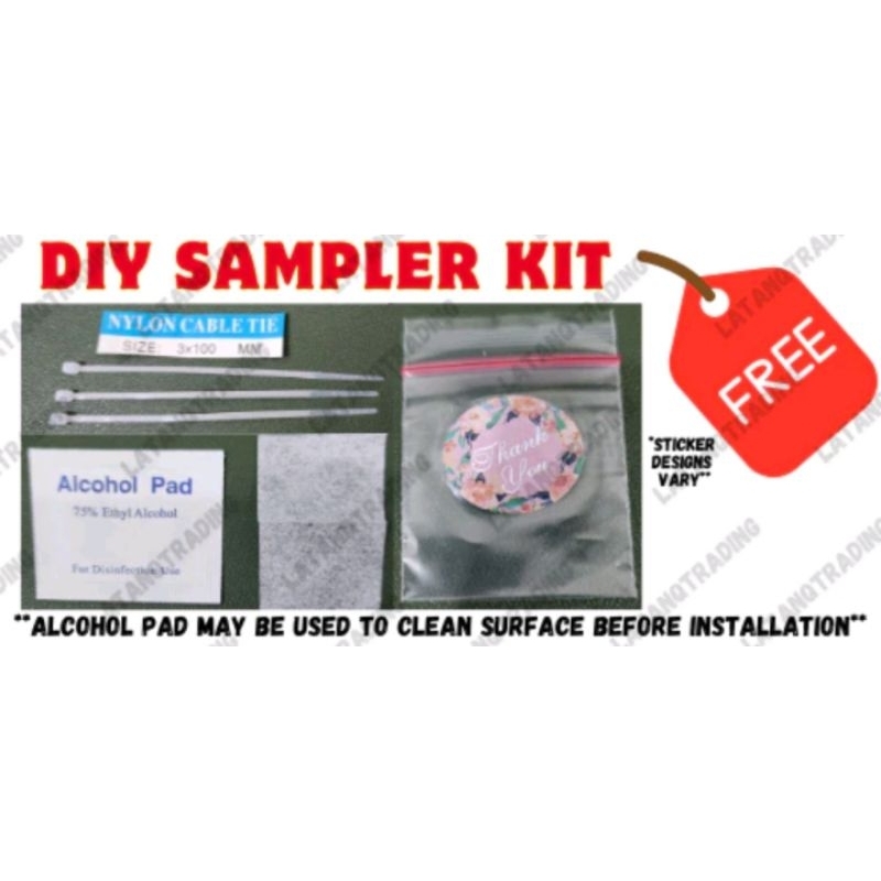 FREE ITEM!! DO NOT ORDER!! DIY SAMPLER KIT | Shopee Philippines