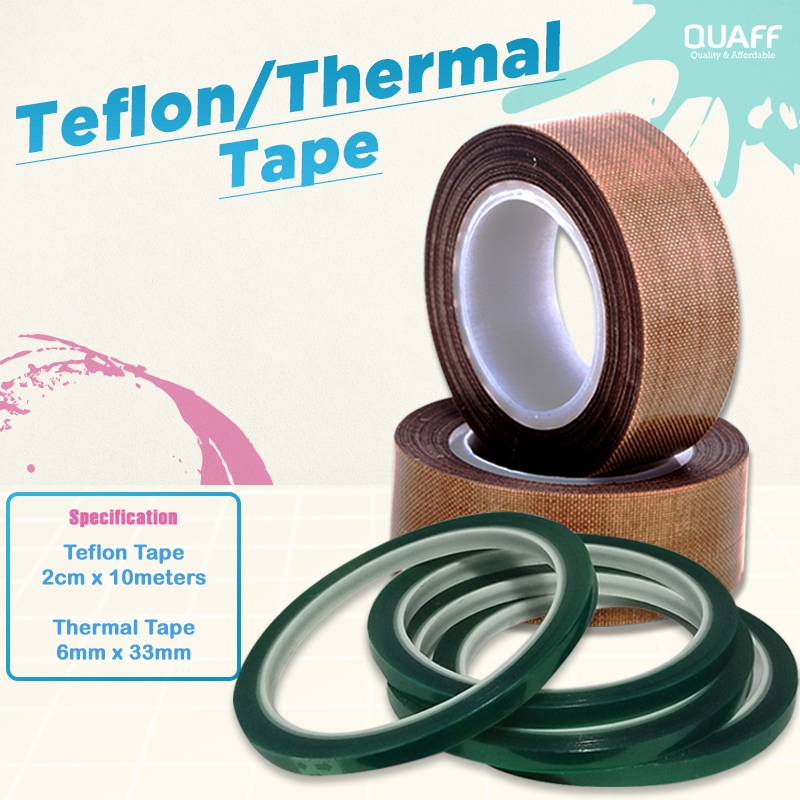Heat Transfer Tape Thermal Tape 1 roll Teflon Tape (Heat Resistant