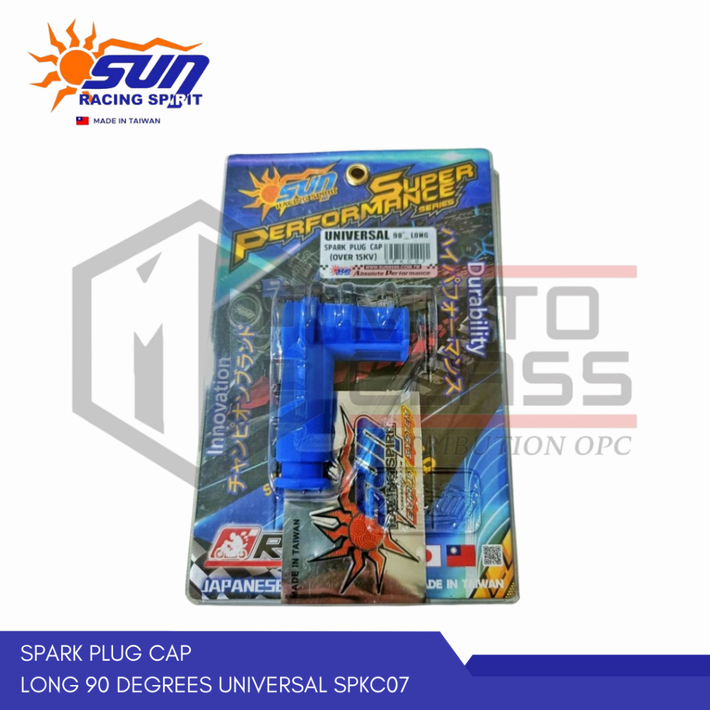 SUN RACING SPARK PLUG CAP LONG 90 DEGREES UNIVERSAL SPKC07 | Shopee ...