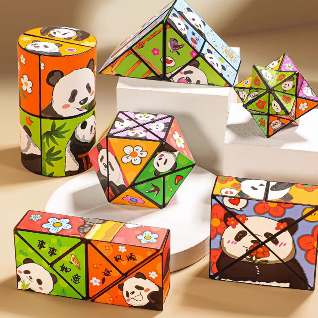 Magic cube 3D deformation thinking training educational toy | Shopee ...
