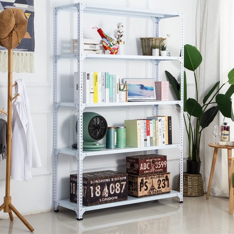 HomeCare 5L Slotted Rack Coated Metal Standing Storage Industrial ...