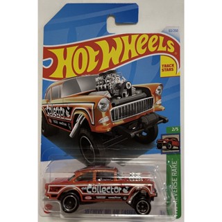 Hot Wheels - Hw Reverse Rake - '55 Chevy Bel Air Gasser Orange (46 