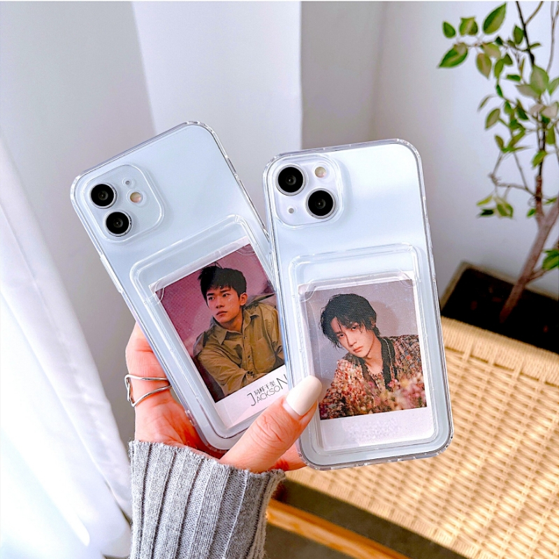 Clear card case for Samsung a03 a04 a04s a04e a05 a05s a10s a12 a13 a32 ...