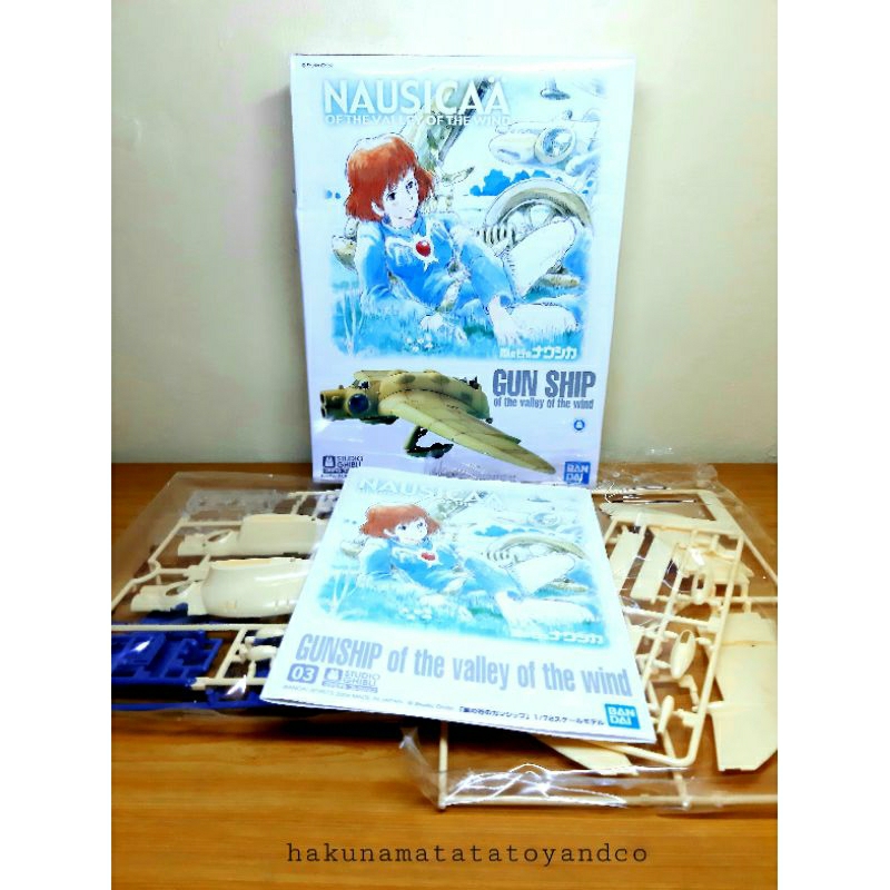 Nausicaä / Nausicaa (Ghibli) 1/20 Scale Plastic Model Kit: Nausicaä riding on Kai 10 cm