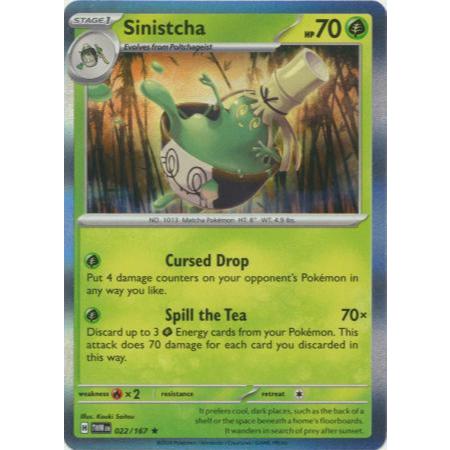 Sinistcha Rare Scarlet & Violet: Twilight Masquerade Pokemon TCG ...