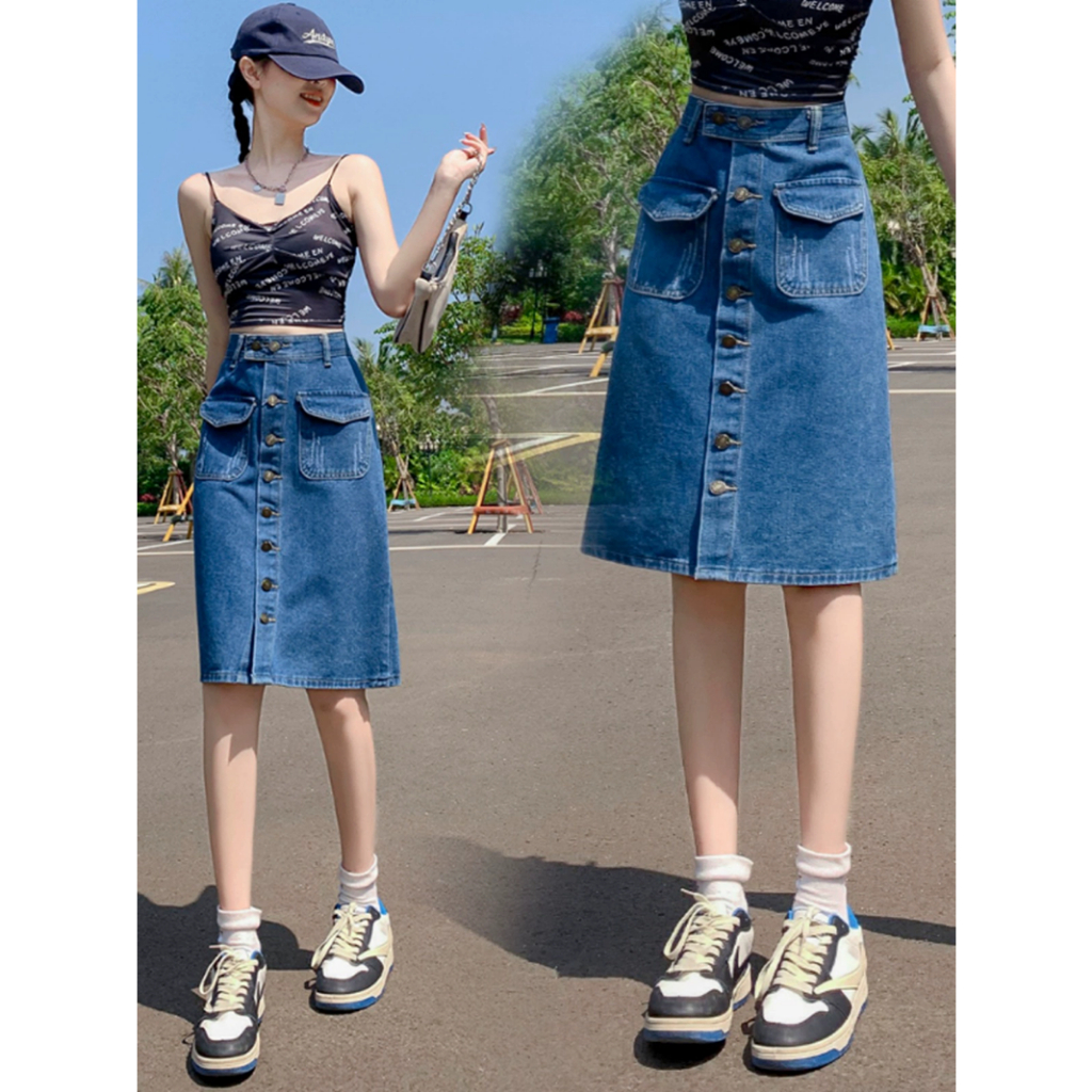 買取り実績  ANDMARY アンドマリー Heart hip denim skirt S スカート